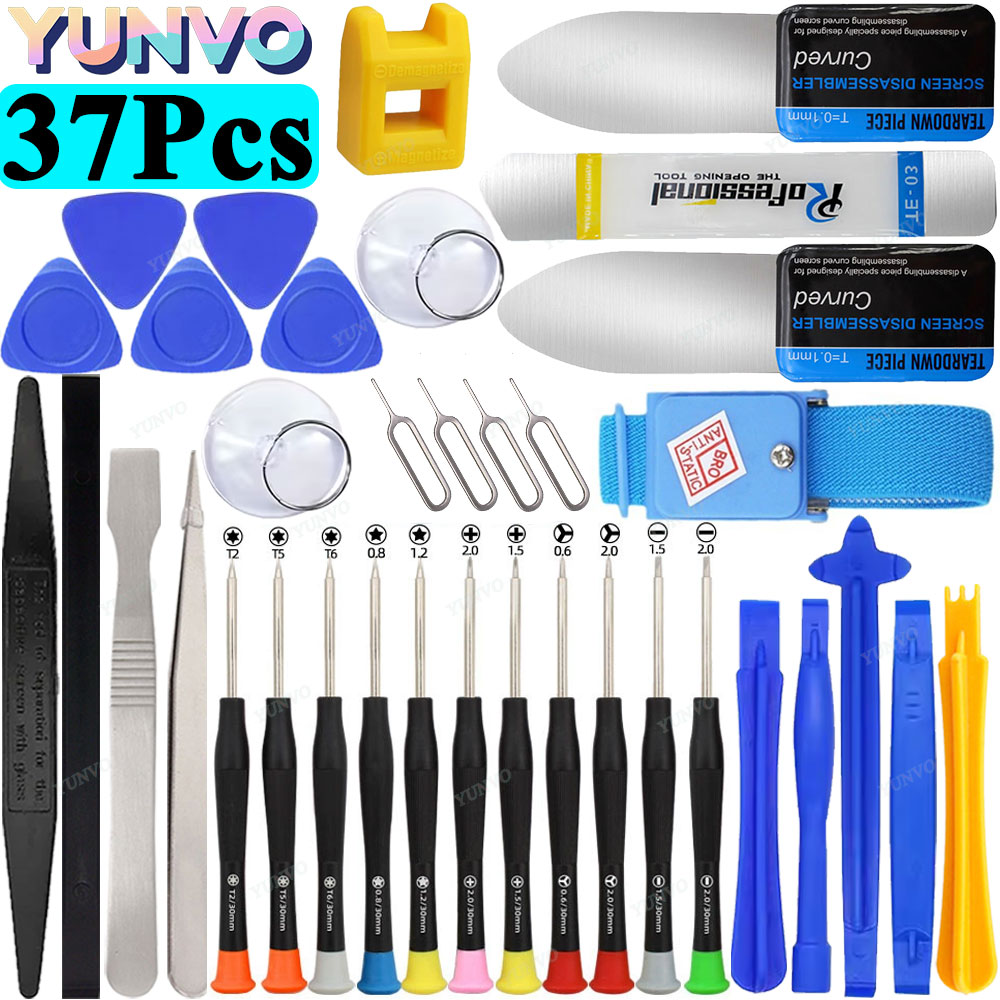 Phone Opening Tool - Kit de tournevis pour réparation de